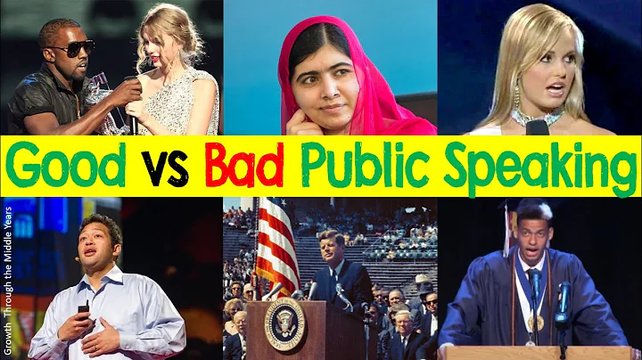 Good vs Bad Public Speaking: Examples & Annotations
