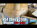 Satisfying transformation barn find 1954 chevy 3100 5 window killer patina farm fresh truck