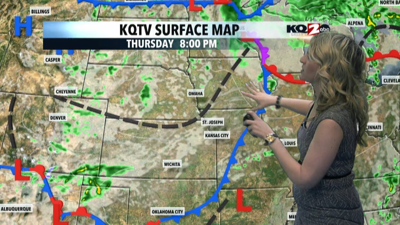 Scattered rain and storm chances as we start the month of May - YouTube