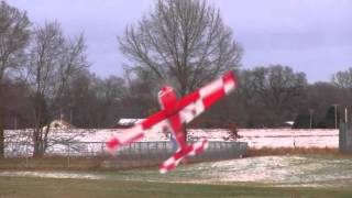 Extreme Flight 60' Edge 540T EXP Winter Flying