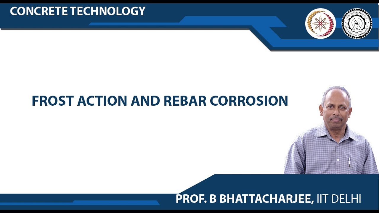 ⁣Frost Action and Rebar Corrosion