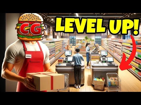 Comment être level max sur supermarket simulator - YouTube