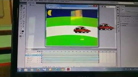 How to move the car on Adobe Flash