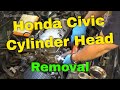 Honda Cylinder Head Removal 2000 Civic (Head Gasket Replacement etc)(1996-2000 Similar)