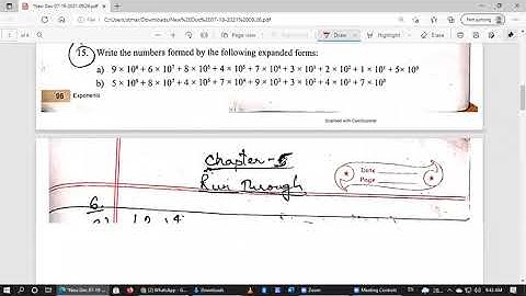 Wow Maths Class-7 Chapter-5 Run Through Ques.-6 to 15