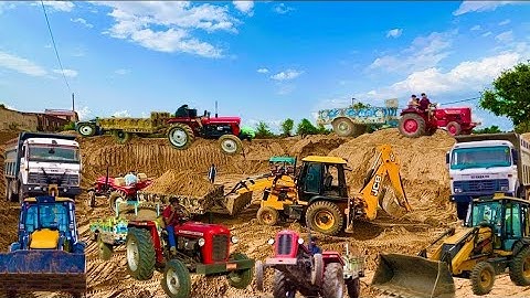 JCB 3dx Backhoe Loading Mud in Mahindra 475 JCB miti Khudai JCB video JCB khudai work #jcb #jcbvideo