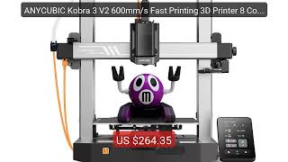 Anycubic Kobra 3 V2 600Mms Fast Printing 3D Printer 8 Colors Ace ... Best Deal 2026 Shop Now
