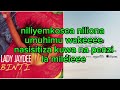 Lady Jaydee Siri Yangu Lyrics Video