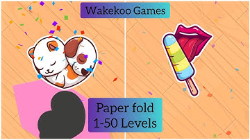 Paper fold levels 1 - 50 Answers new game 👌👌👌