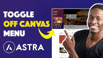 How to Create A Toggle Off-Canvas Flyout Menu | Astra Off Canvas Menu Tutorial