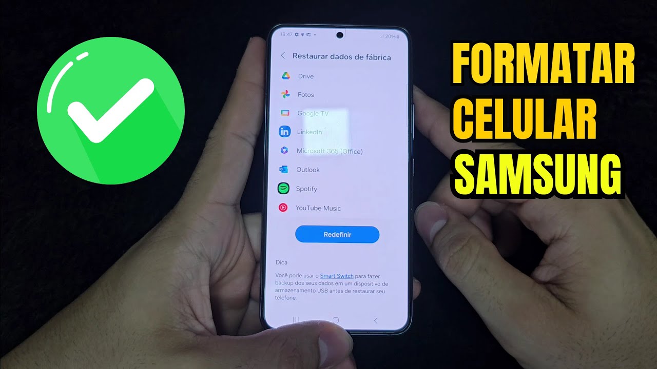 COMO FORMATAR Celular SAMSUNG E Dar Hard Reset 2024 Atualizado - YouTube