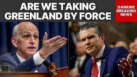 Sec. Hegseth SLAMS BACK on Rep. Smith about plans to take Greenland by force