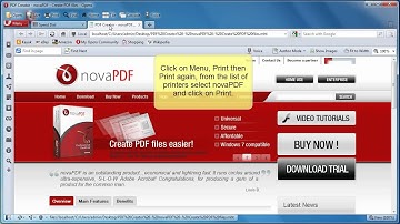 Convert mht to pdf from Opera