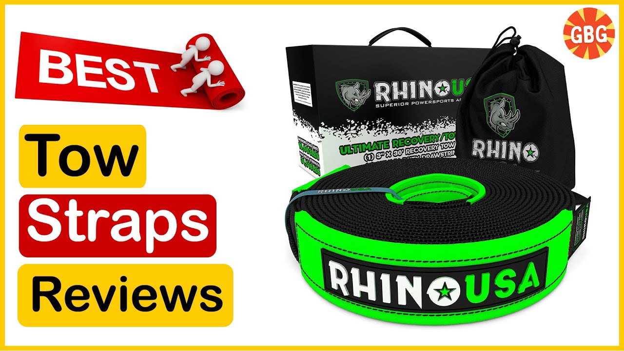✅  Best Recovery Tow Straps In 2023 🏆 Top 5 Tested & Buying Guide