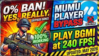 How to Play BGMI 4.3 on PC/Laptop WITHOUT Ban ✅ | Mumu Player Emulator Bypass (2026)