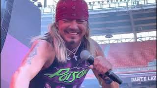 Poison “Talk dirty to me” Cleveland stadium 7/14/2022