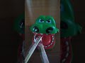 ASMR Crocodile eating chopstick #shortsviral #shortvideo #asmrsounds #satisfying