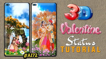 Valentine Day Video Editing 2023 | 3d Valentine