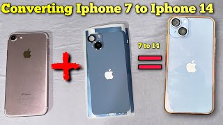 iphone 7 to iphone 14 | CONVERT IPHONE 7 TO IPHONE 14 | converting iphone 7 to 14 | iphone 7 to 14