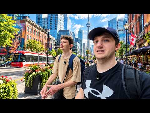 Americans' 2nd Day in Toronto! | Canada is So Much Better Than We Expected 🇨🇦