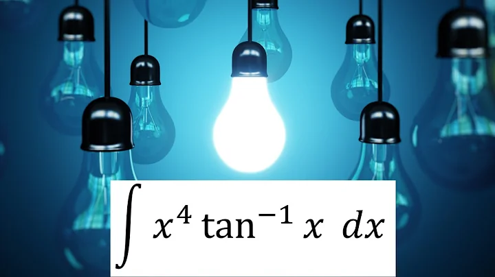 Integration of x^4 arctan x