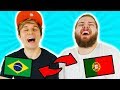 TROQUEI DE IDIOMA COM O MAIOR YOUTUBER DE PORTUGAL ☆ ft ...