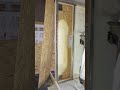 Wall insulation PU foam #satisfying #asmr