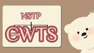 NSTP CWTS (ACTIVITY 1)