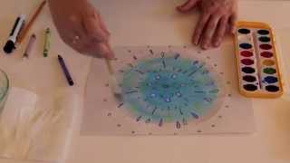 Radial Symmetry Art Project - Grades k-2