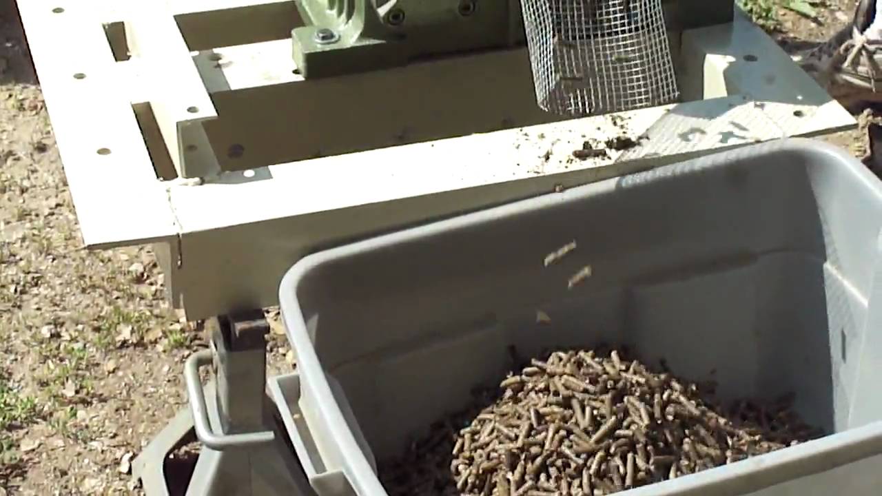 US Made PTO Pellet Mill By MakeYourOwnPellets YouTube