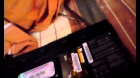 Disassembling IBM T21 Laptop