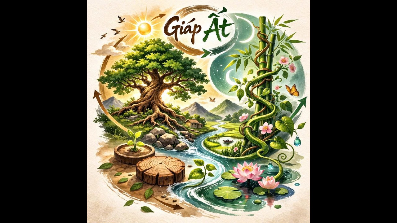 BÁT TỰ TRUNG CẤP (MANH PHÁI) - Ý TỨ 10 THIÊN CAN (SINH TỬ MỘC)