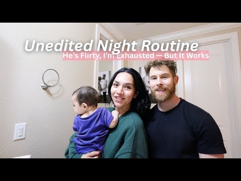 Married, Tired & Still a Little Flirty | Unedited Night Routine
