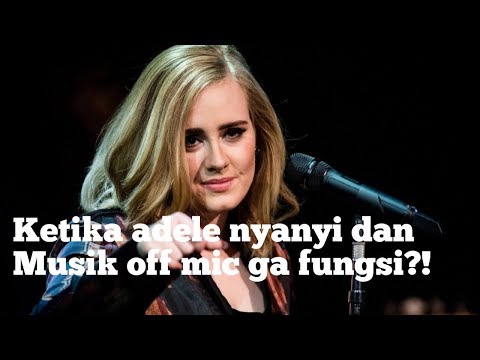 Video: Adele Menceritakan Lelucon Di Atas Panggung Saat Listrik Padam Di Salah Satu Acaranya