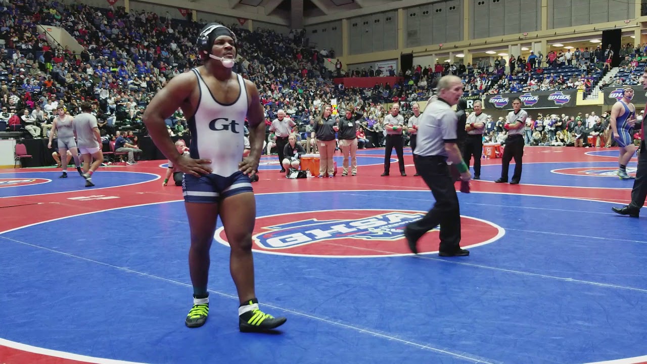 Shamar GHSA Wrestling State Finals YouTube
