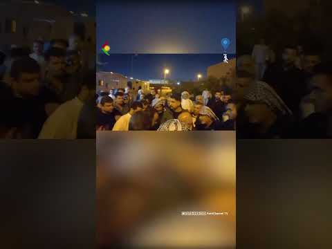 اهوازتجمع اعتراضی در بیمارستان طالقانی خواست برکناری شهردار امینی و محاکمه عوامل خودسوزی احمد بالدی