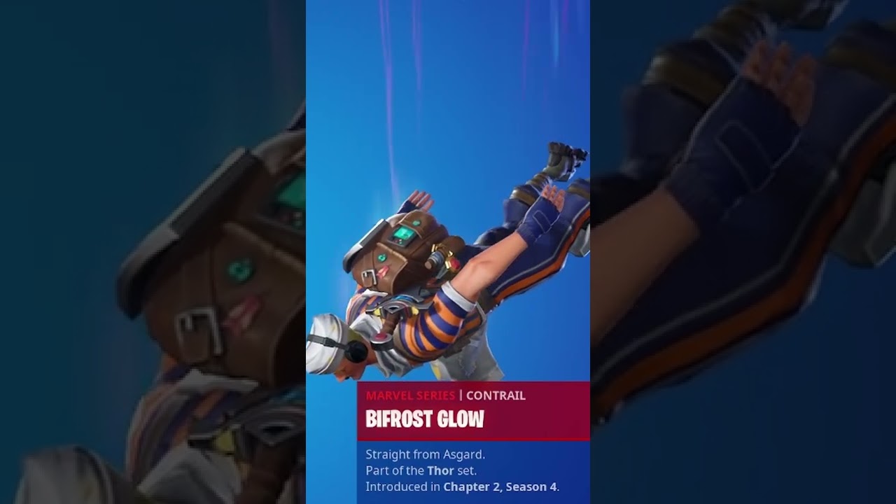 Bifrost Glow Fortnite Contrails Contrail 