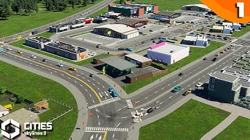 A brand new city in Cities Skylines 2
