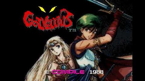 New Devil Golvellius (真・魔王ゴルベリアス) English translation, intro on MSX2+ with MSX-AUDIO sound