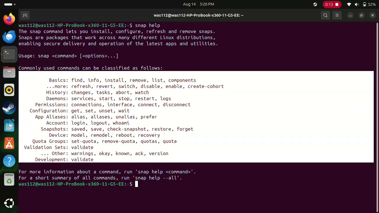 how to get tips in linux ubuntu terminal