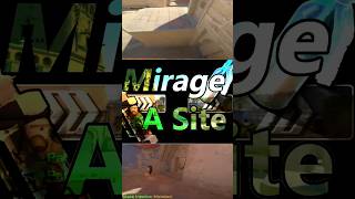 Mirage A Utility #counterstrike #Mirage #nades