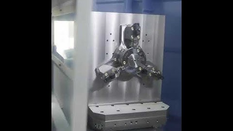 kennametal cnc tools. 50 mm metal cutting#short #5axis #machining