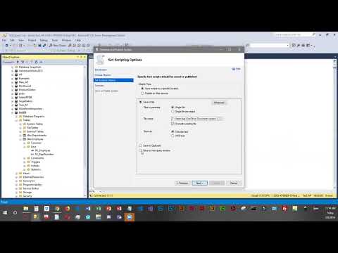 ch12 task3 generating scripts in ssms