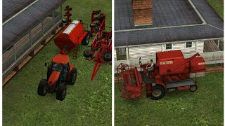 farming Simulator 14 gameplay part 4 (unlock all vehicles)