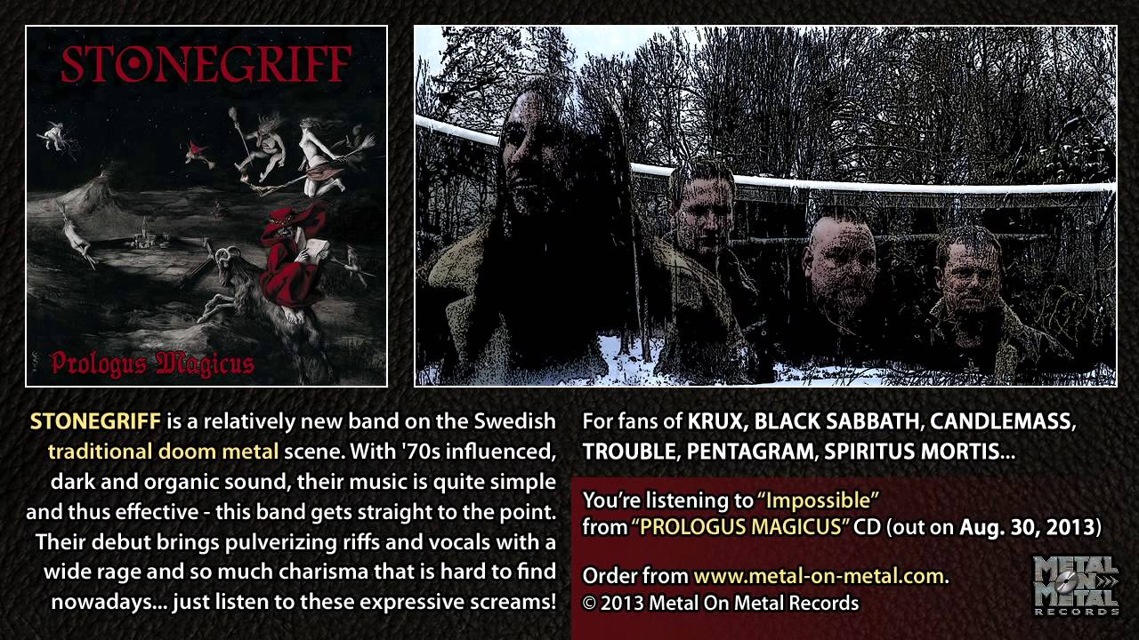 STONEGRIFF "Impossible" (taken from the album "Prologus Magicus")