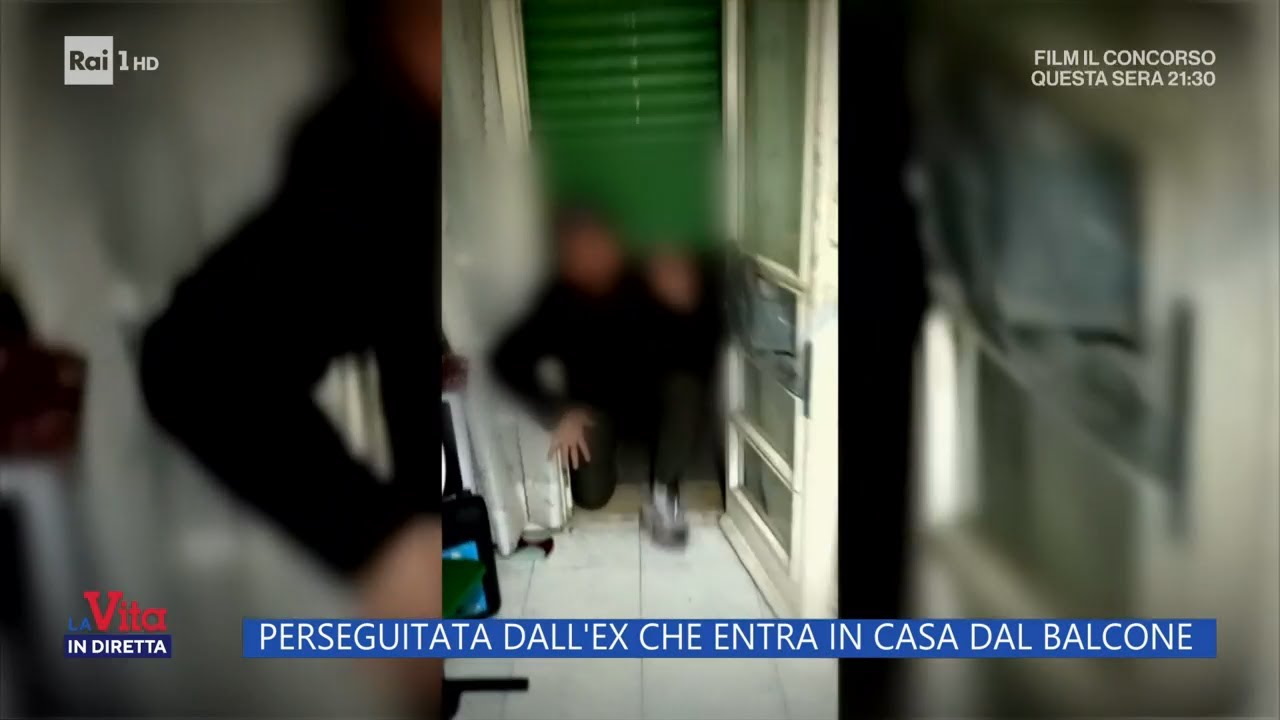 Perseguitata dall'ex ragazzo - La Vita in Diretta 08/03/2023