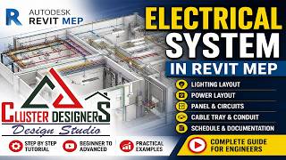 Electricial System in Revit MEP Step by Step Tutorials Part -1