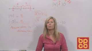 Math 102 Module 7.1 - Absolute Value Equations and Inequalities