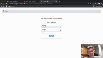 R Studio:  Troubleshooting Login Issues