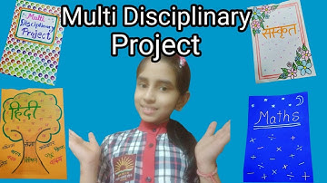 Multi disciplinary project on water 💦| #multidisciplinary | Palak